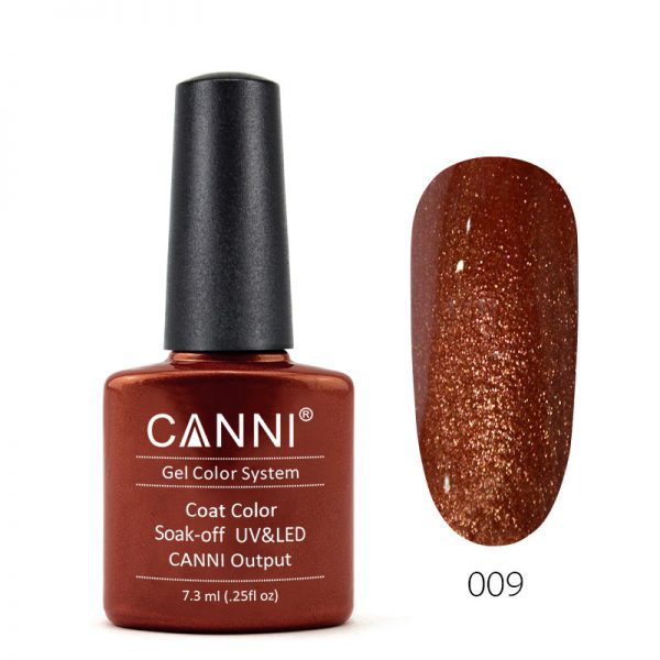 CANNI לק ג'ל 009 קאני 7.3 מ"ל - buycosmetics