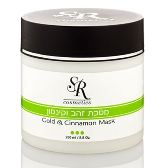 מסכת זהב וקינמון 250 מל GOLD AND CINNAMON MASK